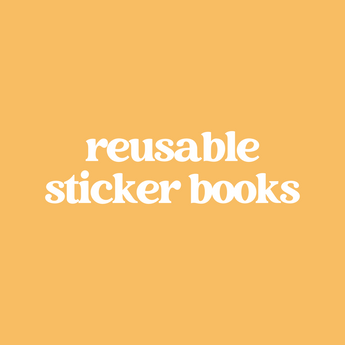 Reusable Sticker Books