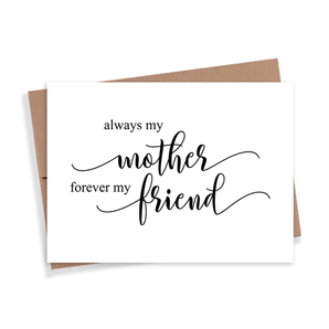 Mother Friend Card