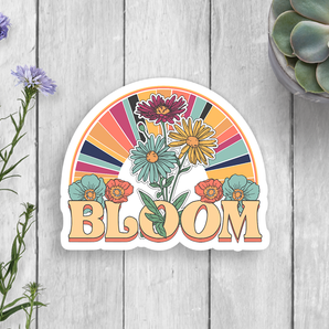 Bloom Vinyl Sticker