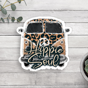 Hippie Soul Vinyl Sticker