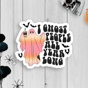 I Ghost People Vinyl Sticker