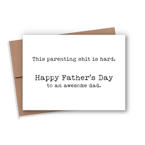 Awesome Dad Card