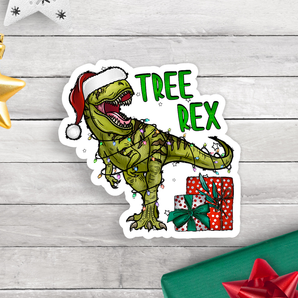 Tree Rex Vinyl Sticker