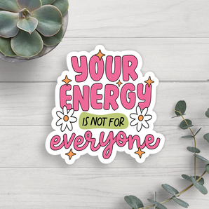 Energy Vinyl Sticker