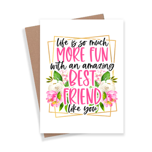 Best Friend Card