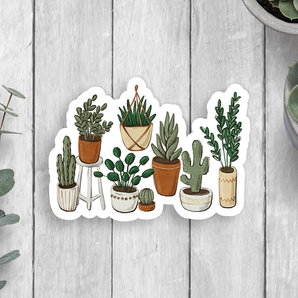 Plants Vinyl Sticker