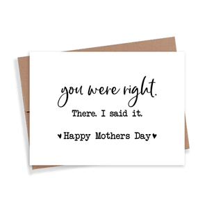 Mother's Day Card