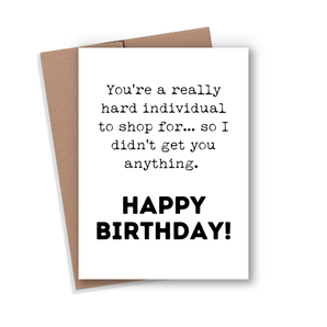 Happy Birthday Card