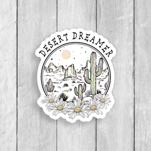 Desert Dreamer Vinyl Sticker