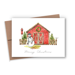 Farm Holiday Card