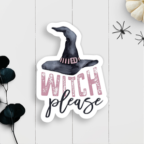 Witch Please Vinyl Sticker