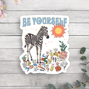 Be Yourself Vinyl Sticker