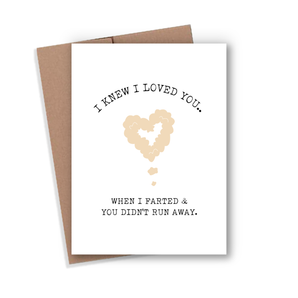 Love Fart Card