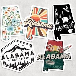 Alabama Vinyl Sticker