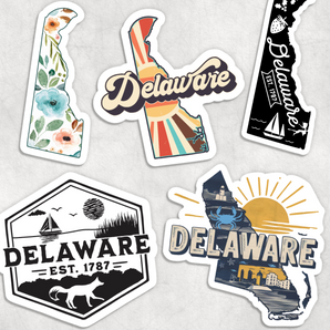 Delaware Vinyl Sticker