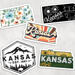 Kansas Vinyl Sticker