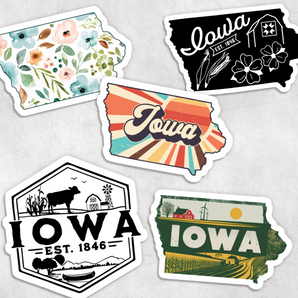 Iowa Vinyl Sticker