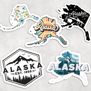 Alaska Vinyl Sticker