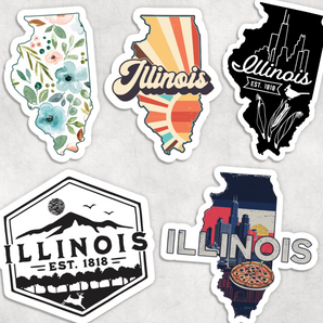 Illinois Vinyl Sticker