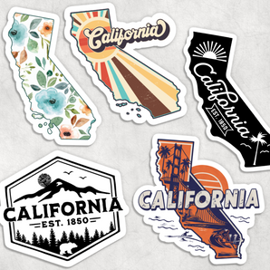 California Vinyl Sticker