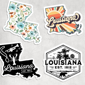 Louisiana Vinyl Sticker