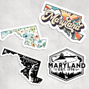 Maryland Vinyl Sticker