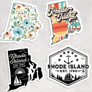 Rhode Island Vinyl Sticker