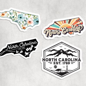 North Carolina Vinyl Sticker