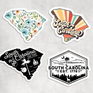 South Carolina Vinyl Sticker