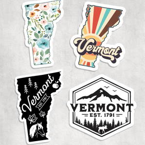 Vermont Vinyl Sticker