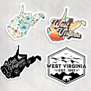 West Virginia Vinyl Sticker