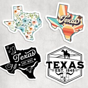 Texas Vinyl Sticker