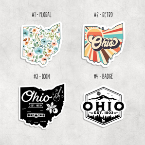 Ohio Vinyl Sticker