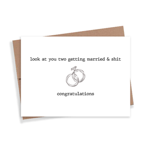 Getting Married Card