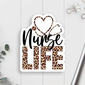 Nurse Life Vinyl Sticker