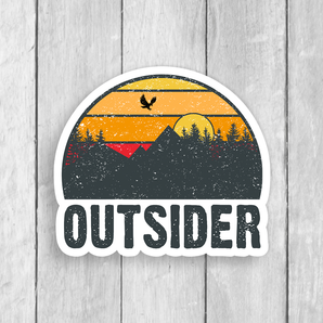 Outsider Vinyl Sticker