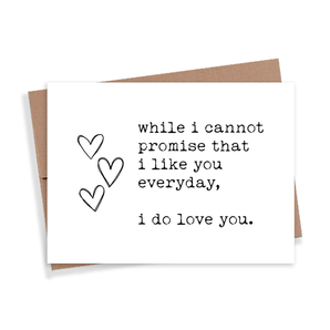 Love You Card