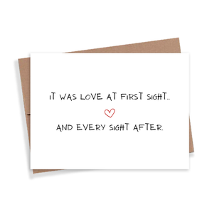 First Sight Card