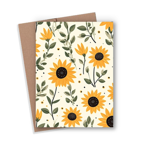 Sunflower Card