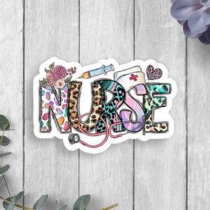 Nurse Vinyl Sticker